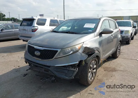 2015 Kia Sportage Lx из США, поврежденный, VIN KNDPB3AC7F7720169